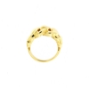 anello in oro grumette degradare