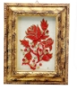 Quadro con corallo rose